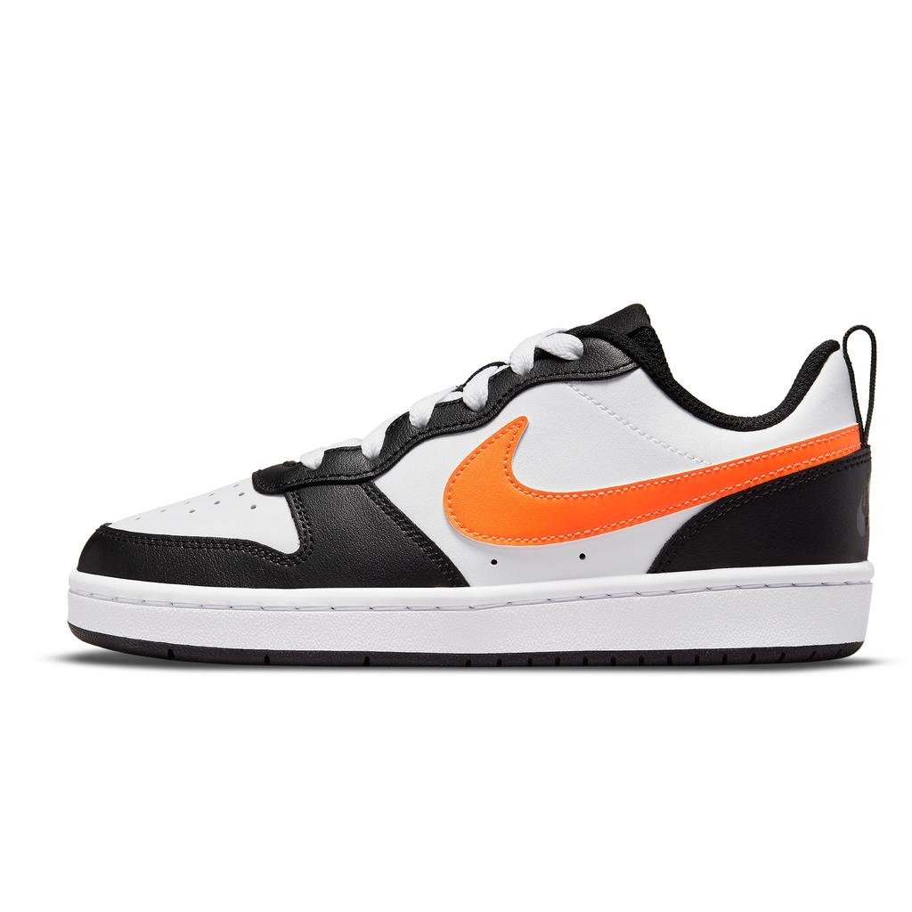 Nike Court Borough Low 2 Height Increasing Low Top Skateboard Shoes Women's Gray Pink BQ5448-115(TeamA-S-BOX)