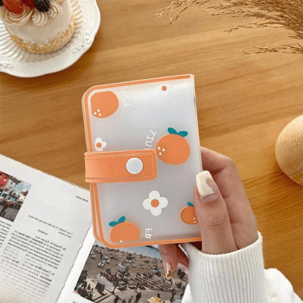 20 Bit Men Matte Transparent Credit Card Box Cartoon Card Holder Card Bag Credit Card Pocket