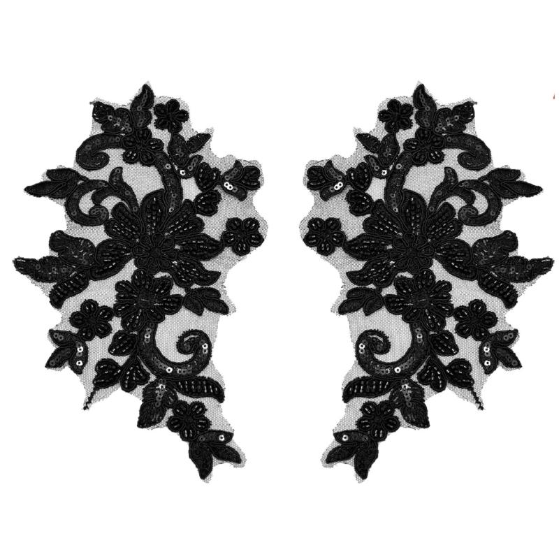 

Embroidery Flower Patches Applique Diy Crafts for Jeans Hat Bag Scarf Curtain Clothes Accessories Badges Sew on 1