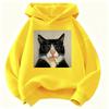 Autumn Spring Fashion Retro Vintage Smoking Cat Children's Sweatshirt Cute Harajuku Hoody for Boys Girls Casual Hoodies