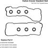 Valve Cover Gasket Set - Compatible With 3.0L 3.3L Toyota Camry, Avalon, Sienna, Highlander, Solara, Lexus ES300, ES330, RX300, RX330, RX400H -