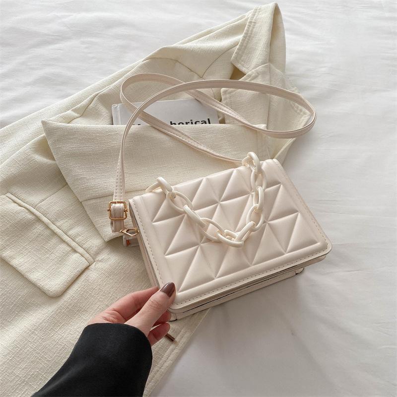 Women's foreign style simple and fashionable Korean version chain handbag 2025 This you see versatile ins shoulder messenger bag women