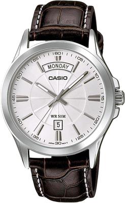 Casio Analog Quartz Watch Dark Brown Overseas Model Men's MTP-1381L-7AV [Item]