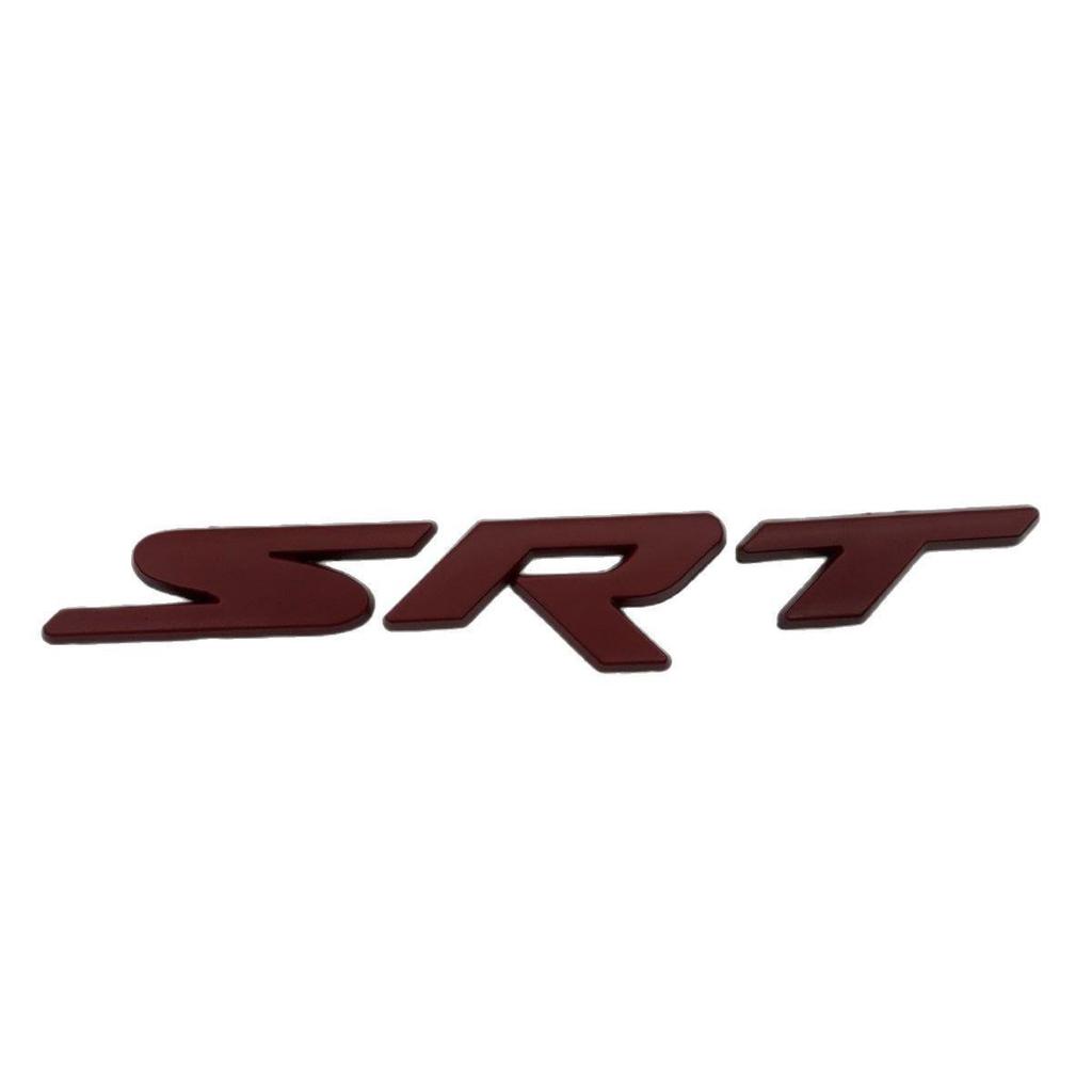 Dodge Crossover SRT Split Metal 3D Zinc Alloy Decorative Stickers