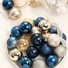 6cm Christmas Balls 12pcs Set Macaron Color Mix Tree Ornaments Holiday Decor