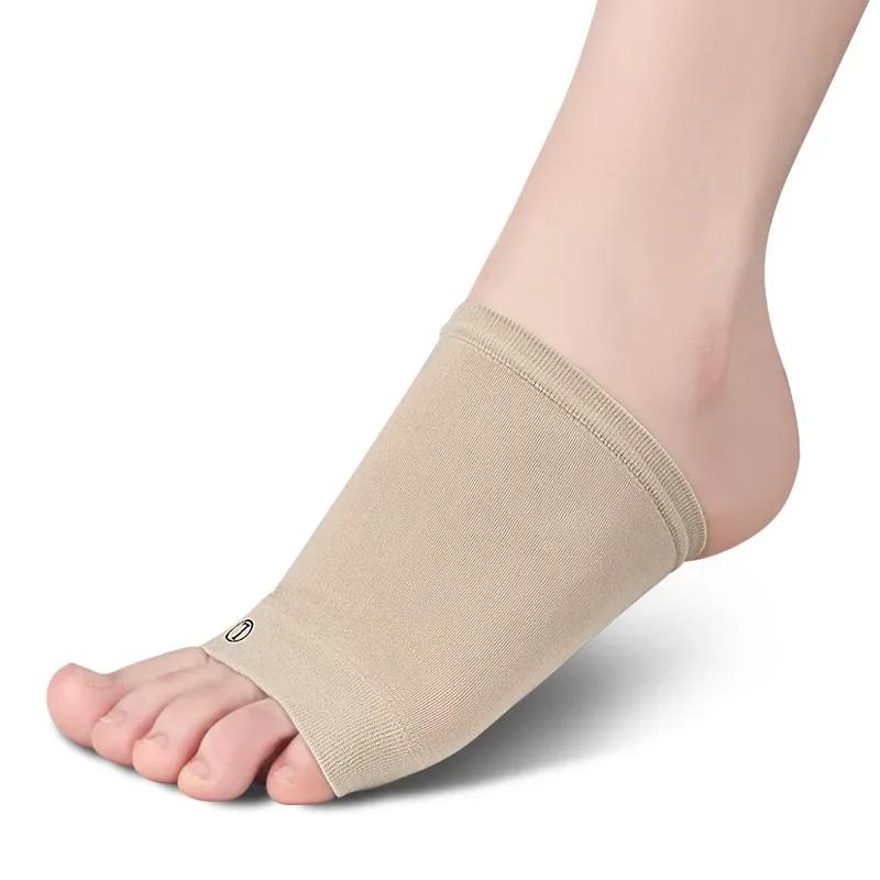 Podpora klenby Podložka na nohy Polštář Měkký Elastický Gel Silikon Přední část chodidla Vložka do bot pro Plantární Fasciitidu Plochou Nohu Úlevu od Bolesti Patní Ostruhy