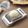 1/2Pcs Egg Slicer Aluminium Alloy Egg Slicer Cutter Multipurpose Egg Cutter Heavy Duty Manual Egg Slicer for Kitchen Accessories