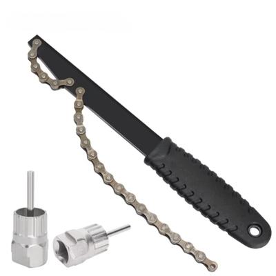 Bicycle Cassette Flywheel Remover Sprocket Extractor Bike Upgrade Rotor Lockring Removal Wrench Chain Whip Repair Tools