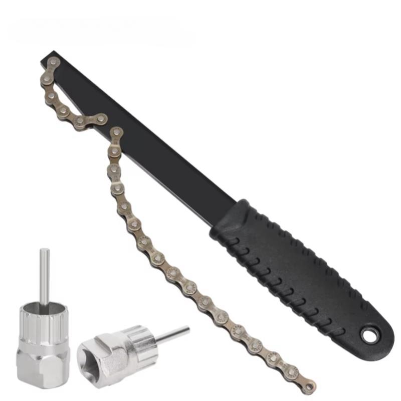 Bicycle Cassette Flywheel Remover Sprocket Extractor Bike Upgrade Rotor Lockring Removal Wrench Chain Whip Repair Tools