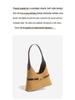 Vintage Suede Hobo Shoulder Bag - Large Capacity, Simple Design for Women