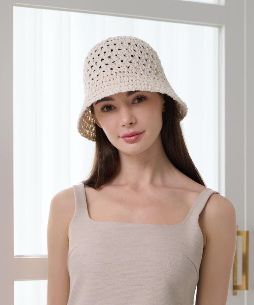 Koipeu Weaving Bucket Hat Cf081Ht061