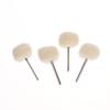 10Pcs Mini Grinding Sanding Head Abrasive Disc Felt 2.35/3Mm Shank Buffing Wheels Metal Polish Brush Drill Rotary Tool