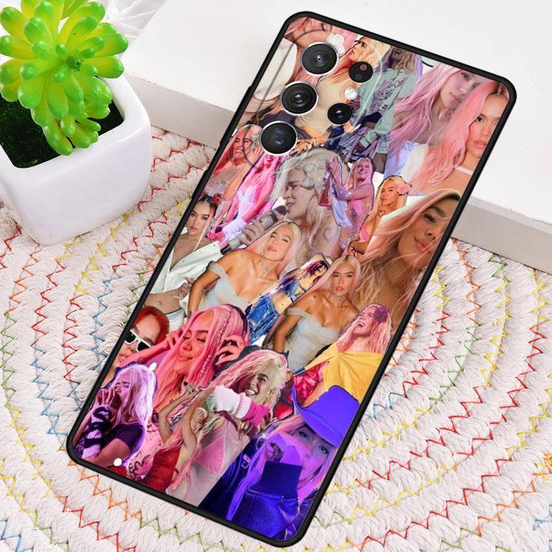 Karol G Bumper Silicone Phone Case For Samsung Galaxy note 10 pro S26 S25 S24 S23 S22 S21 Plus S25Ultra Capa Cover