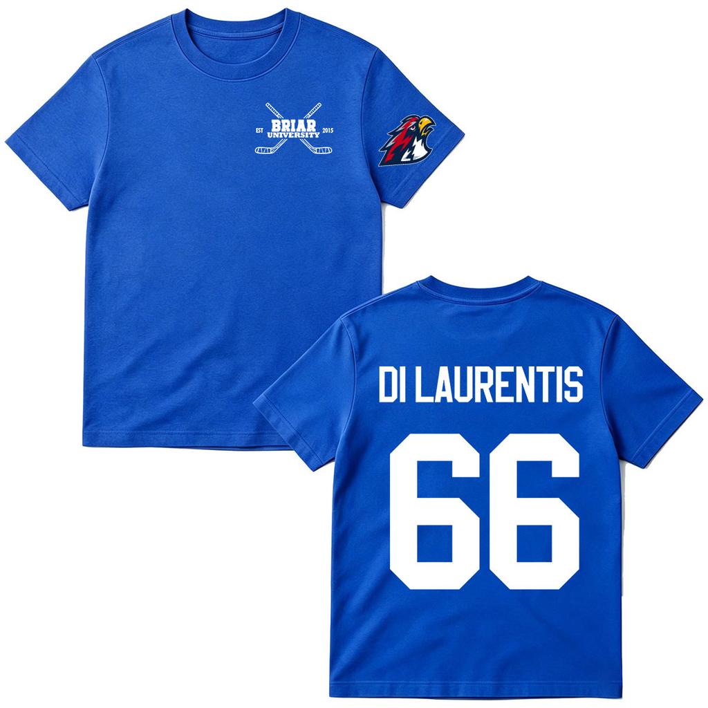 2026 Off Campus TV Series T-shirts Fan Gifts Di Laurentis 66 Briar University Men's Women Fashion T-shirt Cotton Short Sleeve T Shirts Casual Tee Top