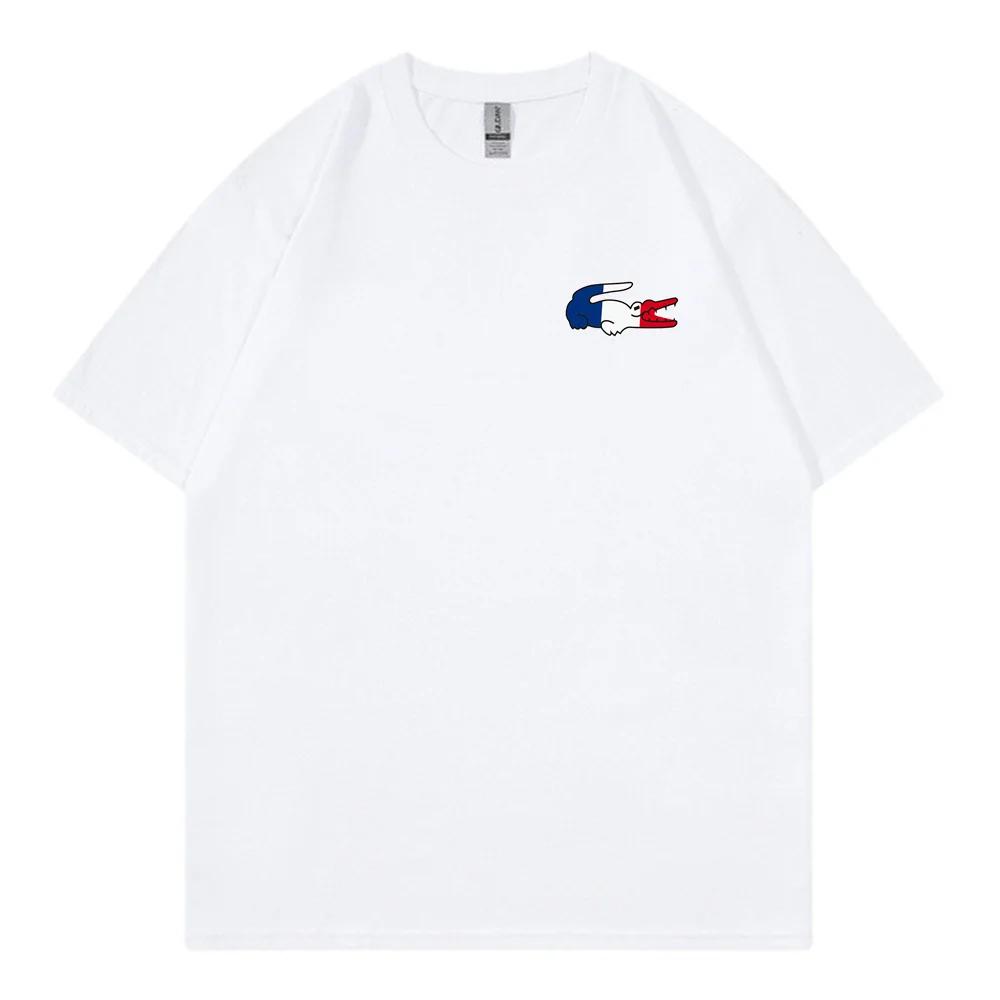 Heavyweight pure cotton white black short sleeved T-shirt with printed text for summer original bottom shirt top