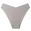 Plus Size Ladies Spring and Summer Sports Fast Dry Breathable Ice Silk Non Mark Low Waist Triangle Briefs