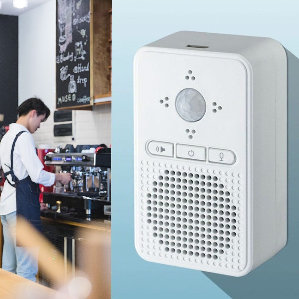 Wireless Motion Sensor Doorbell Voice Announcement Welcome Doorbell New Smart Doorbell