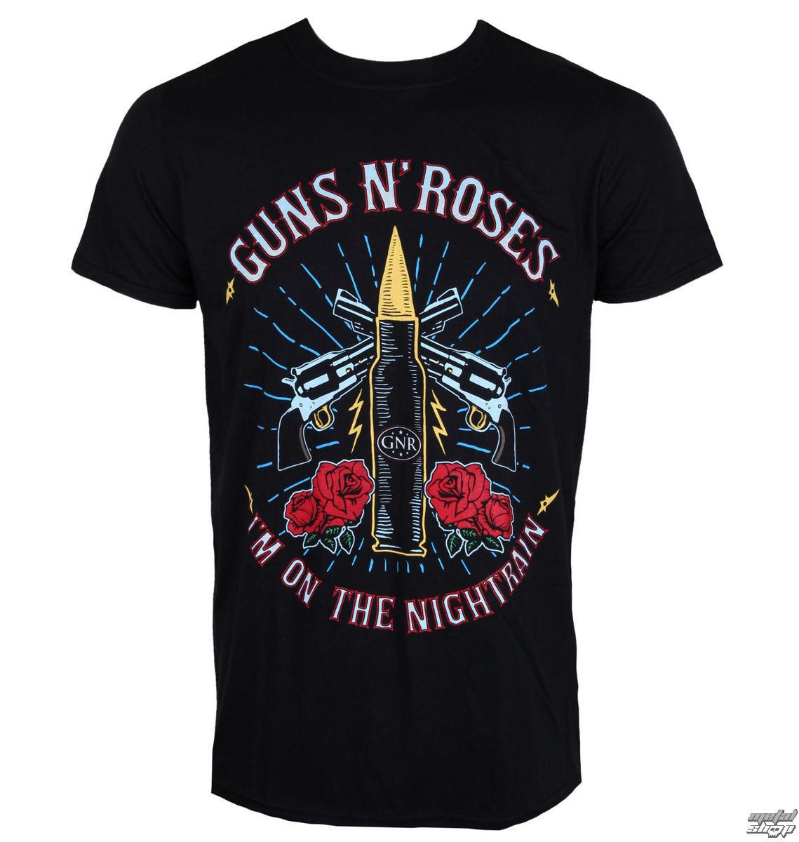 Guns N Roses Bullet Roses Nightrain T-shirt S