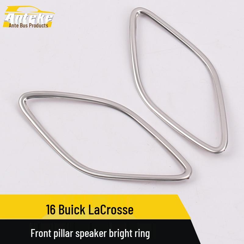 16 Buick LaCrosse Front A-Pillar Speaker Ring & Console Triangle Cover Accessories