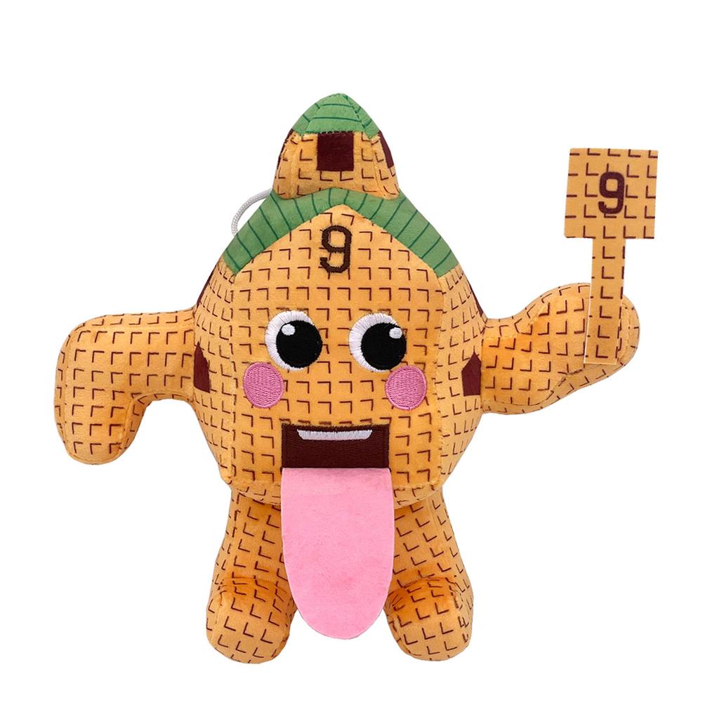 24 styles Steal A Brainrot Game Plush Funny No. 9 No. 67 Plush Tongue Spitting Handheld Number 9 Stuffed Digital Doll Toy Gift