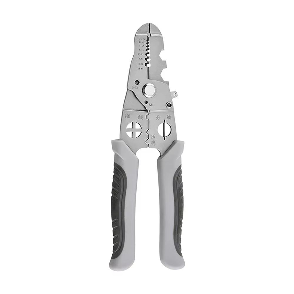 1Pcs Adjustable Wire Stripper Flat Wire Stripping Tool Wire Stripping Pliers  Electrician Pliers