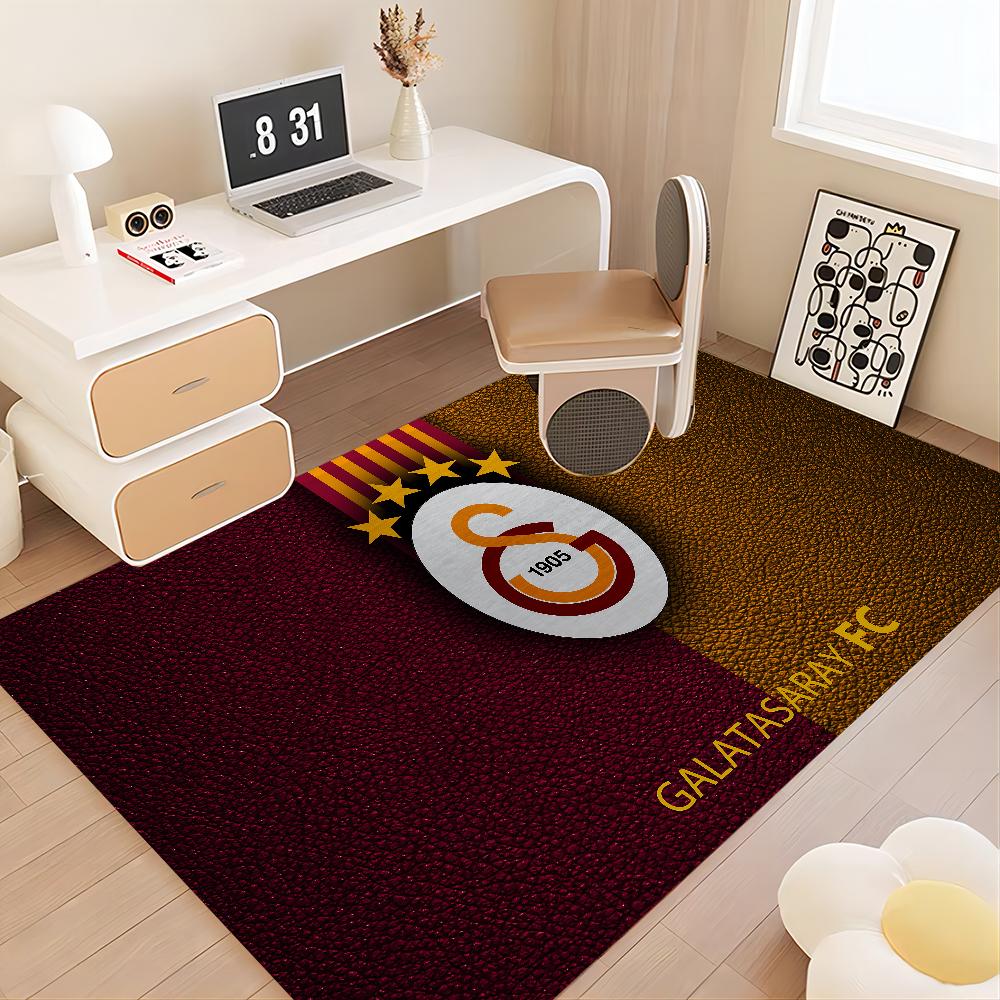 G-Galatasaray Vivid Room Mats Retro Multiple Choice Living Room Kitchen Rug Non-Slip Welcome Rug
