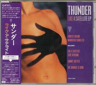 CD THUNDER  Like A Satellite TOCP7946 EMI 1993 Japan Rock Used
