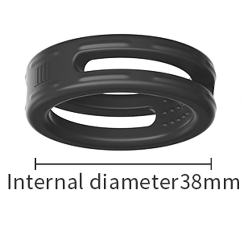 Silikon Penis Ring Ejakulation Verzögerung Cock Ringe Dick Erektion Cockring Männliche Keuschheit Erwachsene Sex Spielzeug Für Männer Sperren Sperma homosexuell