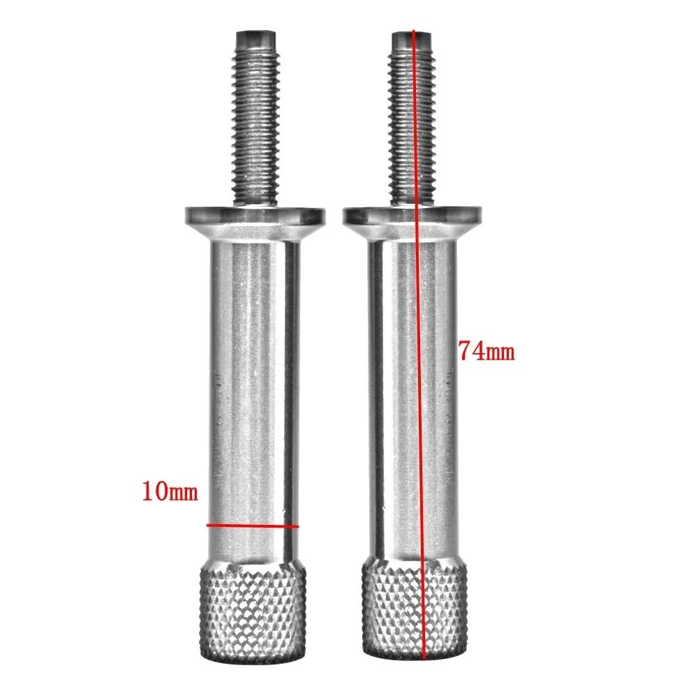 For Triumph Bonneville SE T100 Scramble Thruxton 865 2004-2015 2pcs Tool Free Motorcycle Removal Cushion Seat Bolts Accessories