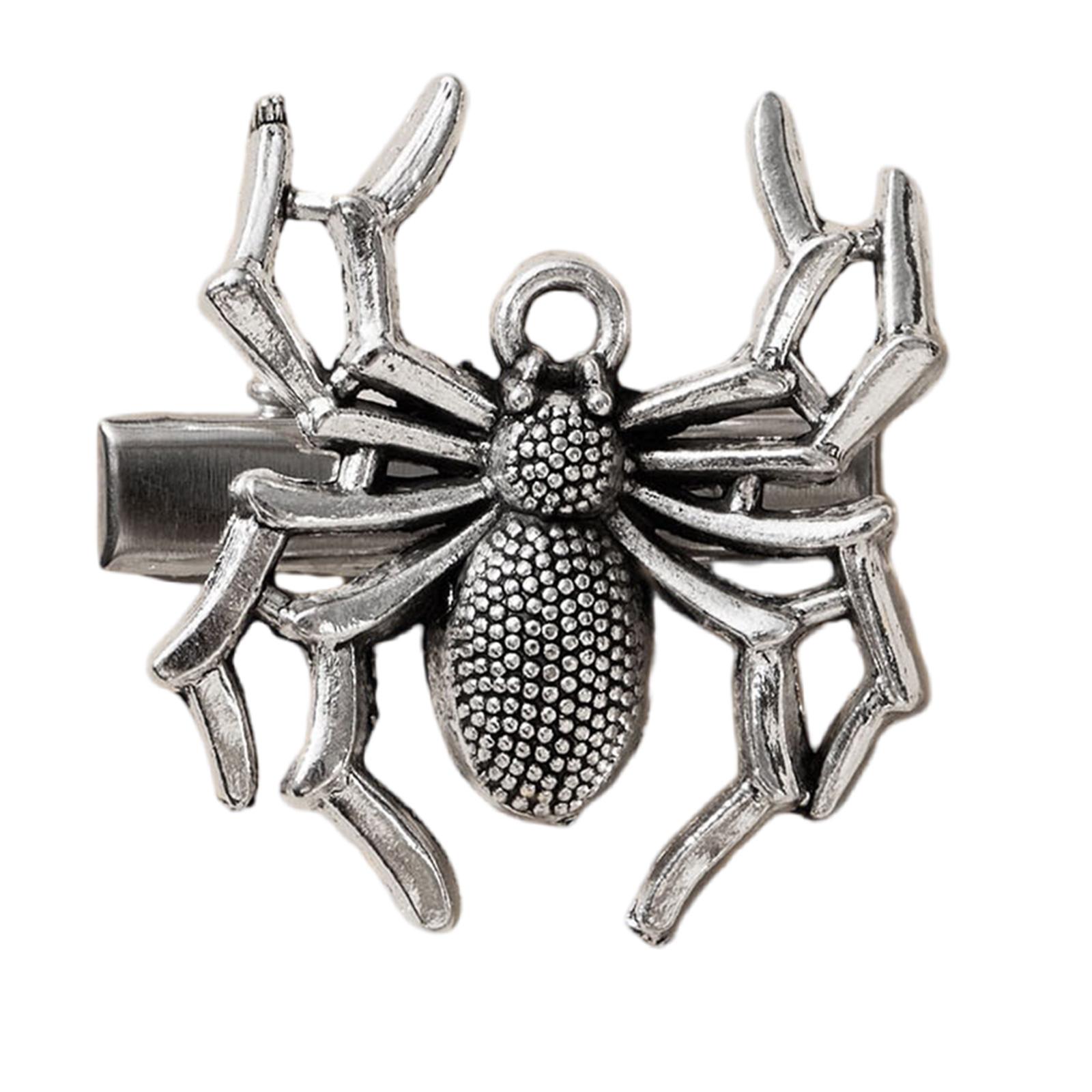 

Уникальная заколка для волос в виде черепа-паука, креативная и привлекающая внимание шпилька для косплея, костюма на Хэллоуин, аксессуар для вечеринки A