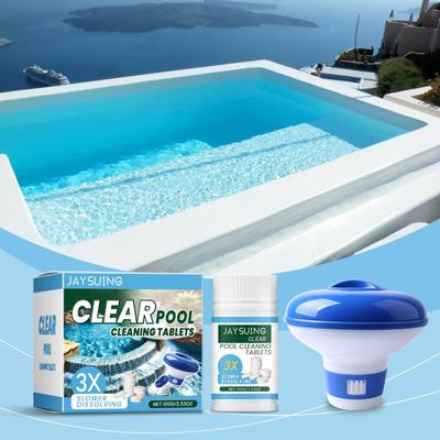 Pool Effervescent Tablets Pool Cleaning Instant Effervescent Chlorine Tablets Pool Chlorine Tablets Pool Water Treatment Tablets