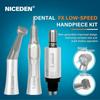 Niceden FX Style Dental Slow Speed Set FX Straight Handpiece And FX 1:1 Contra Angle Air Motor 2/4 Hole With Ball Bearing