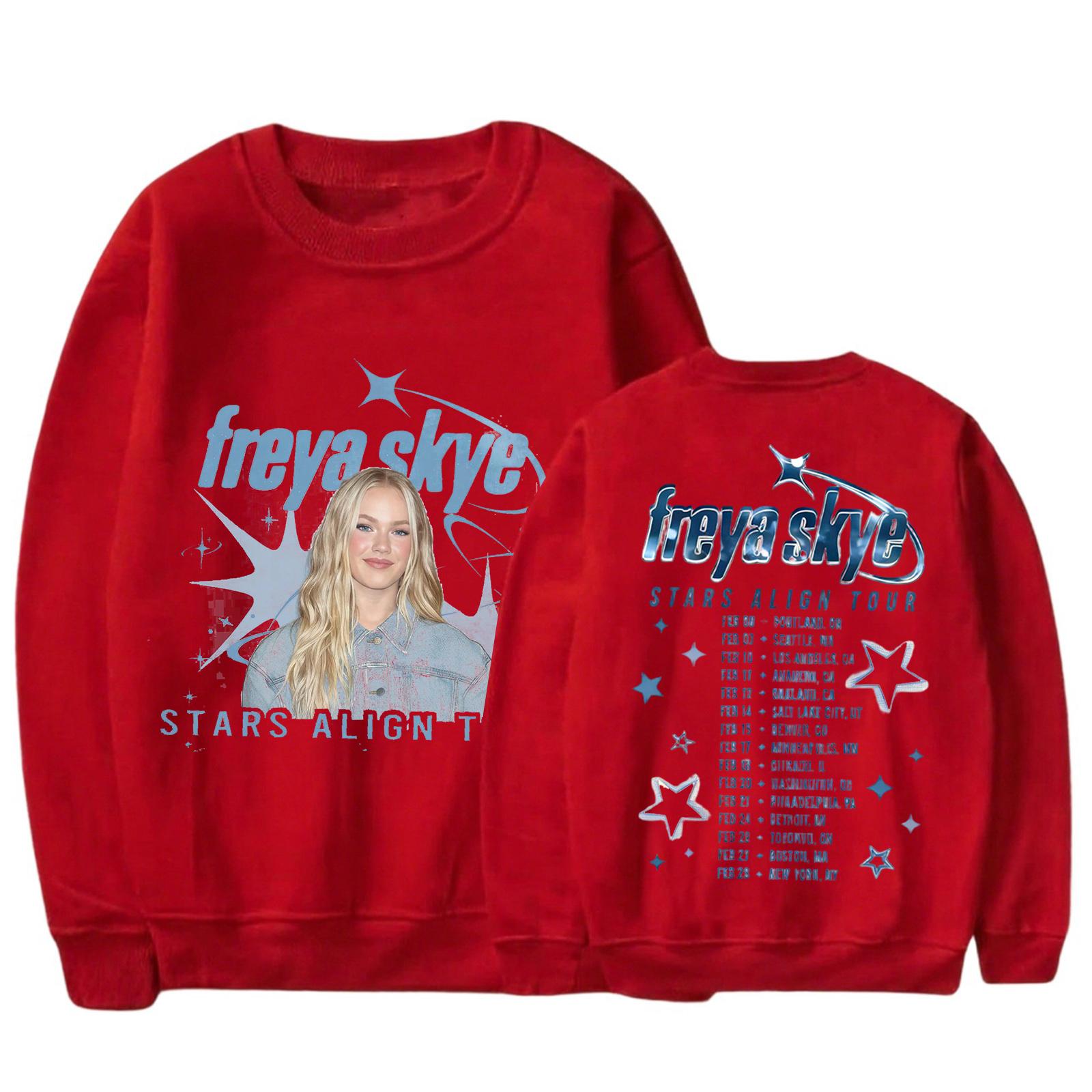 Women s Fashion Long-Sleeve Loose-Fit Printed Pullover Hoodie XXL