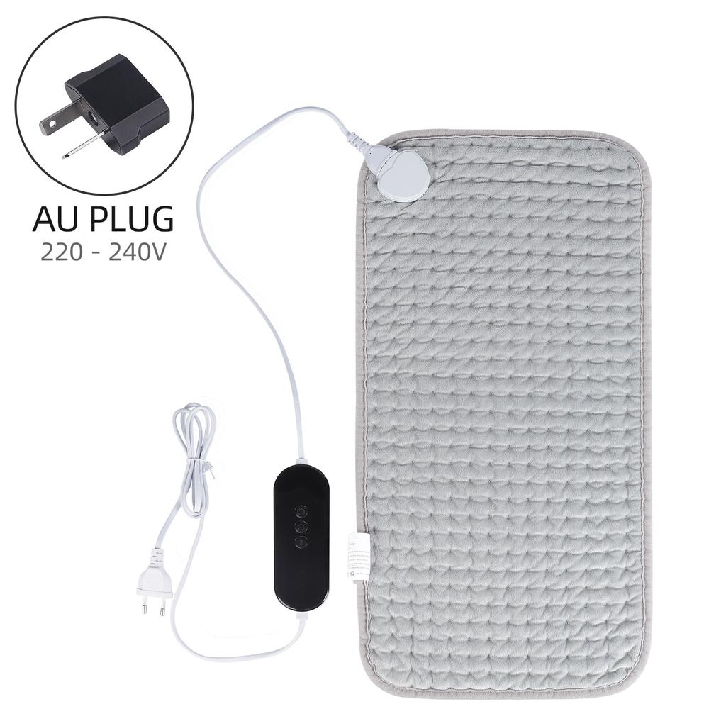 30*60cm Electric Heating Pad 9 Levels Heated Hot Compress Blanket Washable Winter Warmer Mat Heater For Back Neck Shoulder Legs