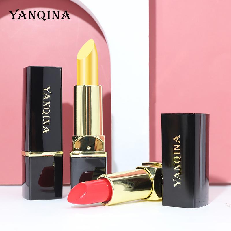 Nawilżająca i Hydratyzująca Pomadka do Ust Wrażliwa na Temperaturę, Przeciw Spierzchnięciom i Naprawiająca Linie Ust, Spersonalizowany Kolor dla Każdej Osoby.