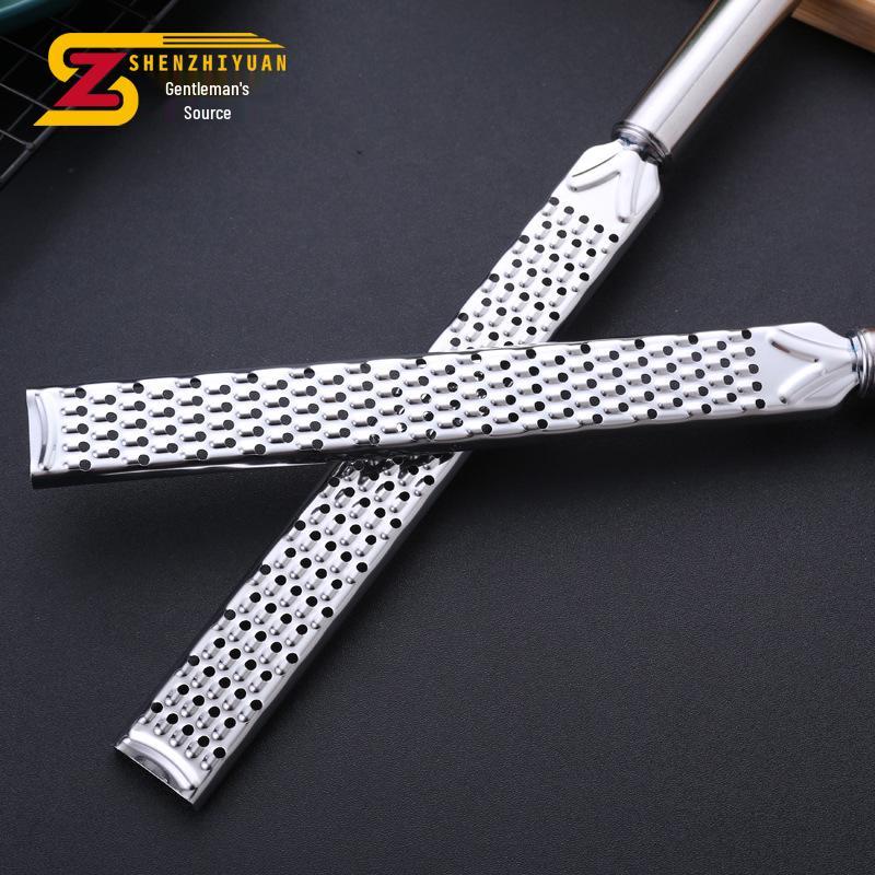 Multi-Purpose Stainless Steel Grater for Cheese, Lemon, and Vegetables