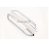 For Hyundai Sonata DN8 10Th     Car Body Eyebrow ABS Trim Back Tail Rear Fog Light Cover Lamp Frame Stick 2Pcs