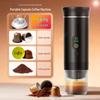 Upgraded Portable Capsule Espresso Machine - Small, Electric, Black
