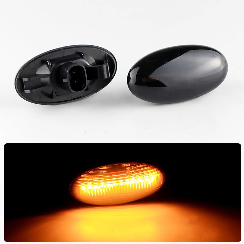 

2pcs LED Dynamic Side Marker Indicator Lamp For Mazda 2 3 5 6 BT-50 MPV II Side Fender Turn Signal Light Lamp Car Accessories