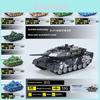 Static Display Military Tank Model Alloy Building Blocks Collectible Toy For Kids