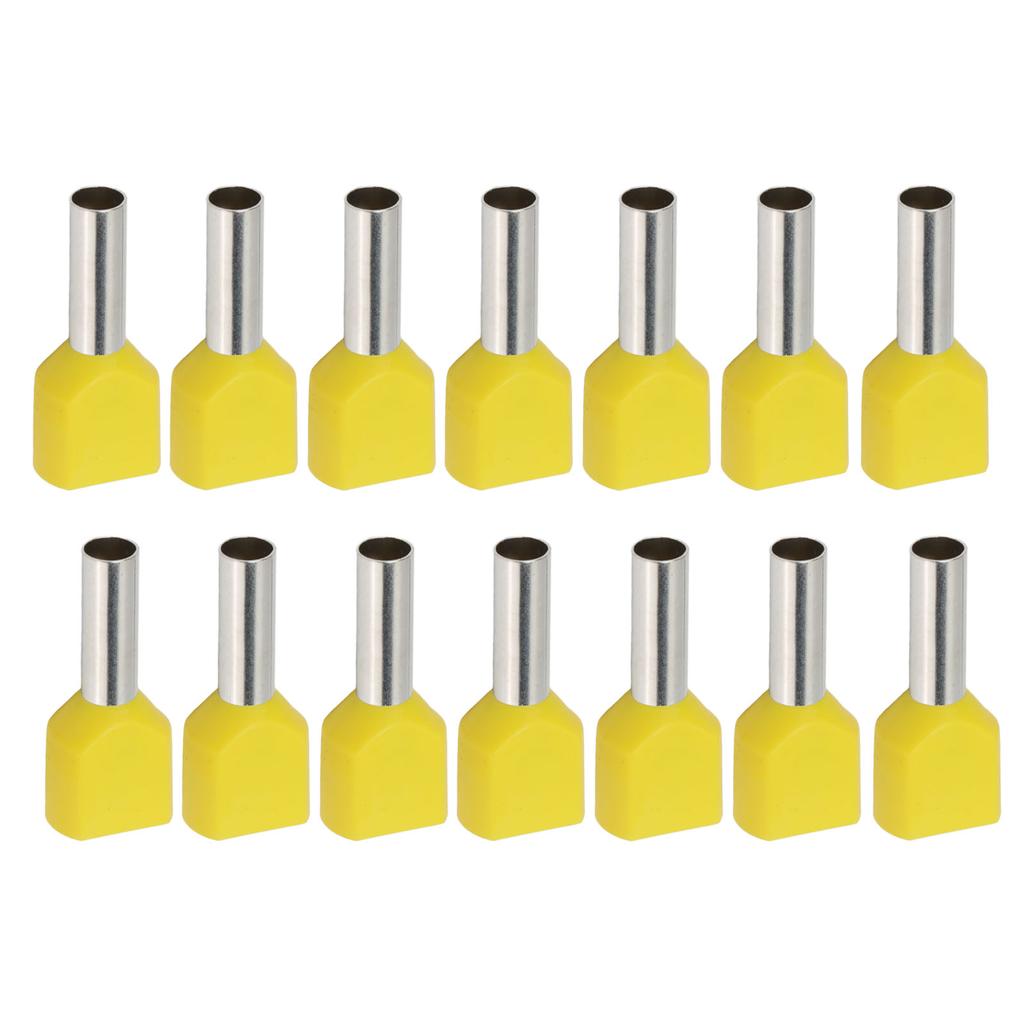 100 Stück Aderendhülsen Isolierte Crimp-Drahtklemmen-Set-Kit für Maschinenausrüstung TE4012