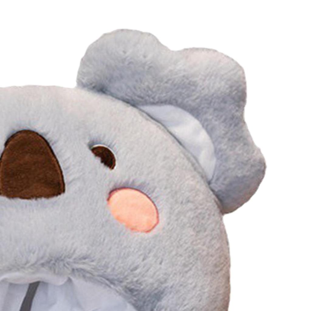 Soft Plush Koala Hat Adults Kids Funny Men Women Plush Winter Hat Photo Props Headdress for Birthday Party Accessories Role Play