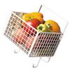 Large Capacity Wall Mounted Storage Basket Iron Hanging Wall Basket Wall Basket  Kitchen Use