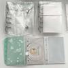 Mode Neues Produkt Loseblattbuch Innenseiten Zubehör Handbuch Aufbewahrungsbuch PP Hülle Mini-Kartenbuch Tragbar Innentasche