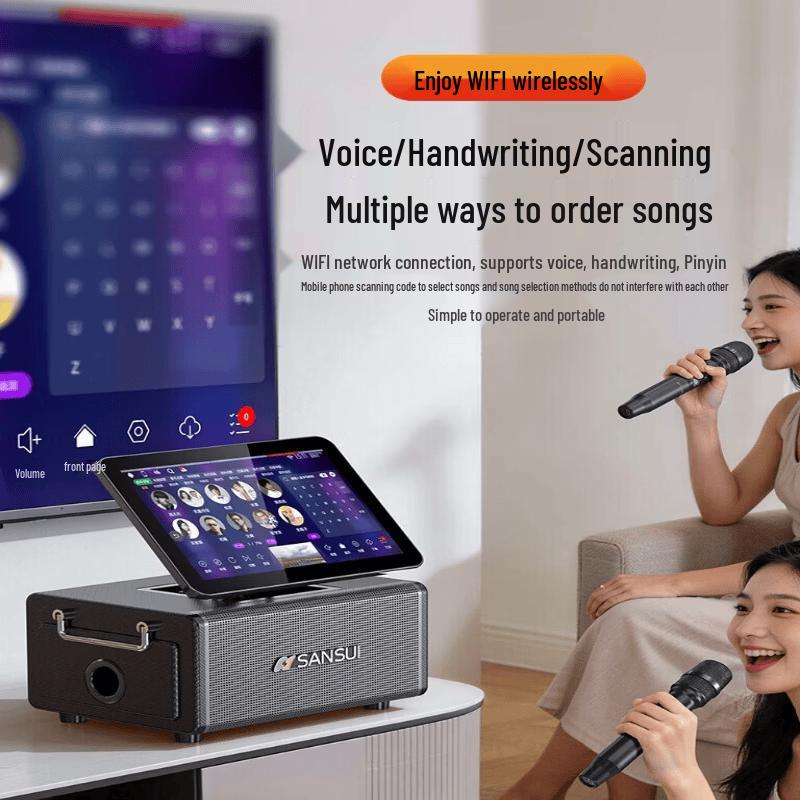 SANSUI Q17 Portable KTV & Live Stream Speaker System (CN Version)