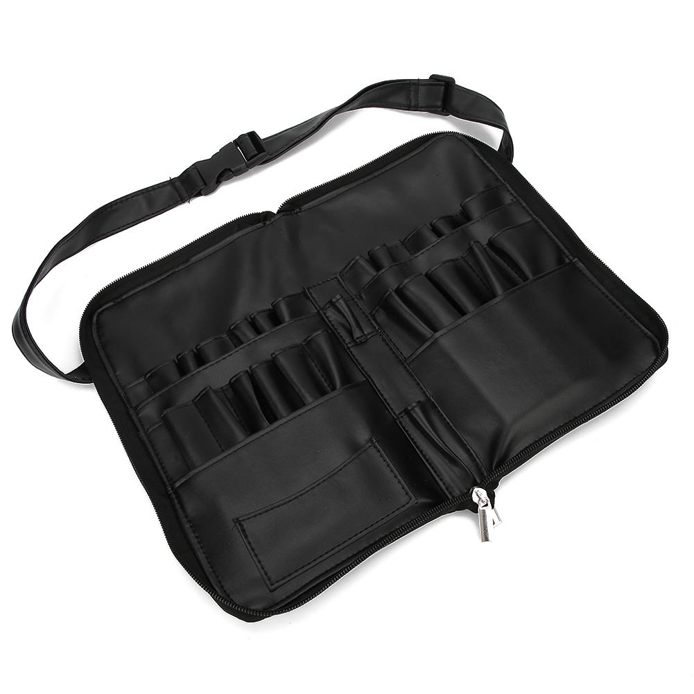 Professional Portable Makeup Brush Bag Case 24 Pockets Cosmetic Brush Holder Organizer