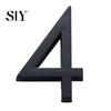 Weather-resistant House Numbers Modern 3D Heavy Duty Rust-proof Simple Installation Number with Shadows Address for Outside Home Front Door