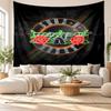 Guns N’ Roses Wall Tapestry, Soft Fabric Wall Hanging, Decorative Backdrop For Bedroom Home Wall Art