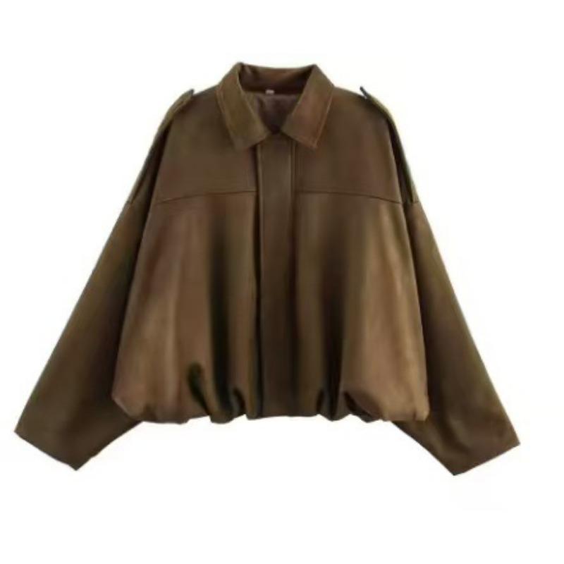 Women S Fleece Long Sleeve Pilot Jacket Coat