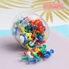 100 pcs Boxed Creative Colored Thumbtacks for Photo Wall